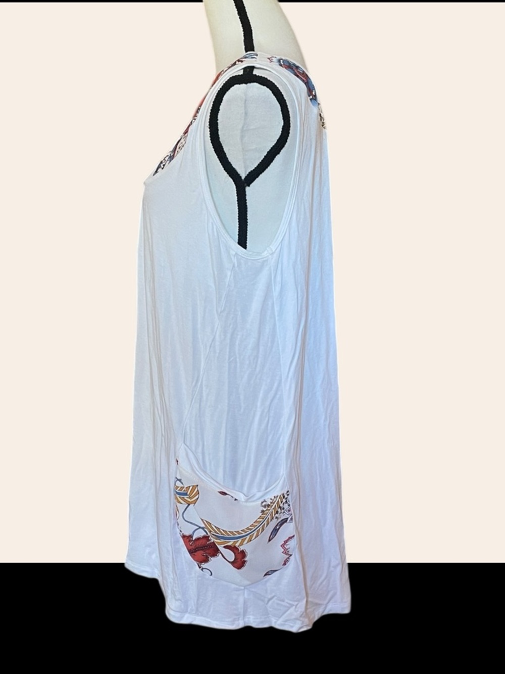 Pyramid Collection Jacobean Ivory Knit Jacket & Tunic - Picture 9 of 13